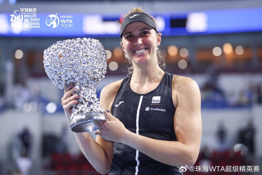 Bia Haddad vence o WTA Elite Trophy, na China, maior título da carreira