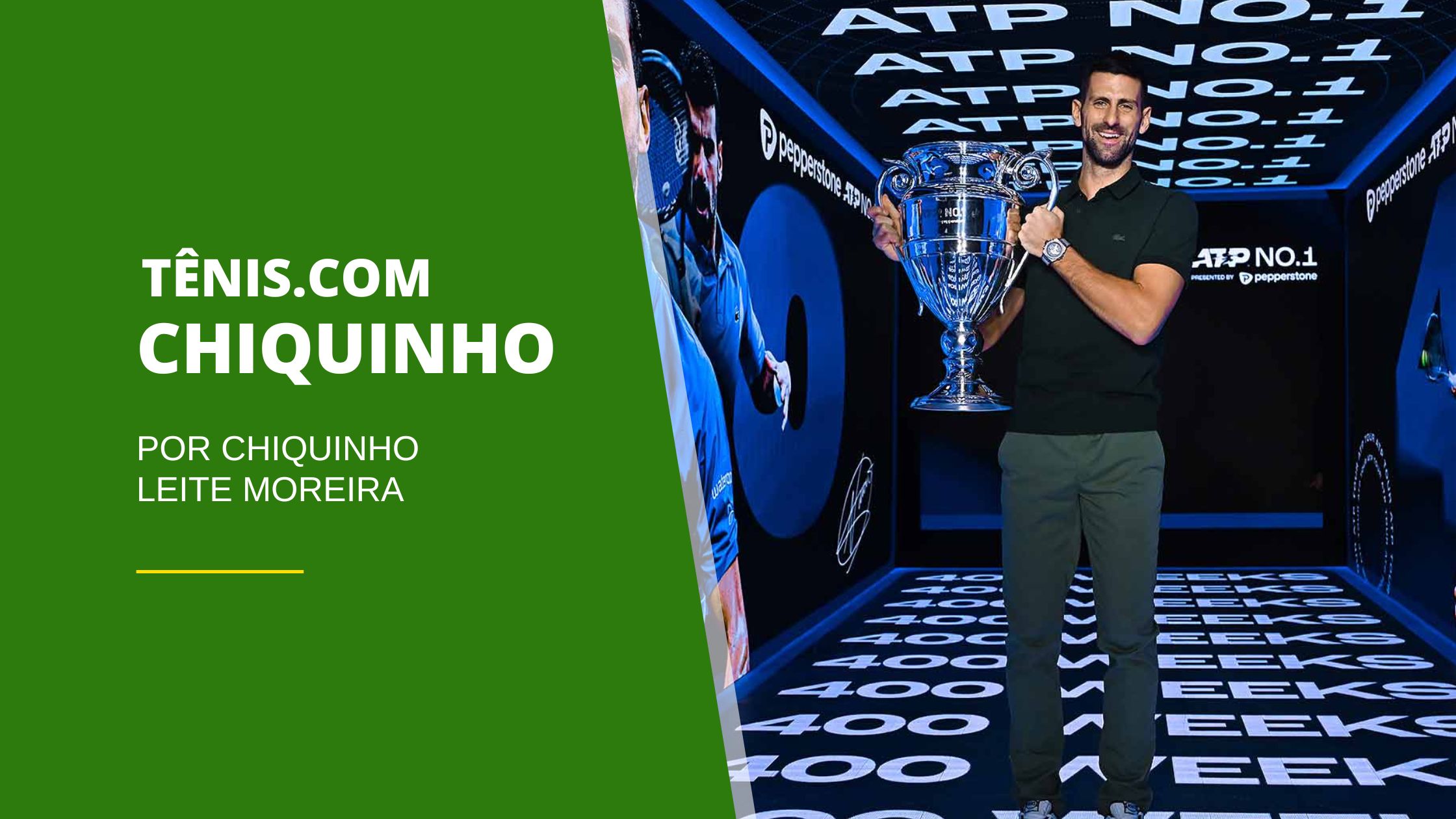 Novak Djokovic: A experiência está do meu lado, mas isso ganha jogos? Não  me parece